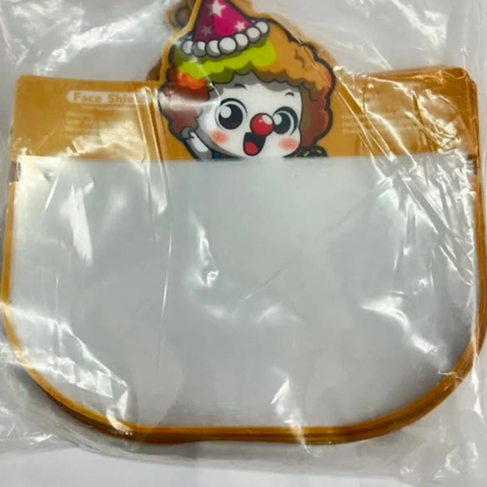 NEW! DIPOSABLE POTECTIVE KIDS FACE SHIELD - 100‎ PC